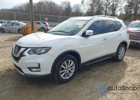 2017 Nissan Rogue Sv из США, поврежденный, VIN KNMAT2MT8HP571461